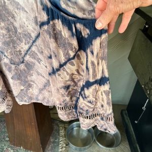 Summer dress - size Large - tie dye  style